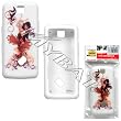 White with Brown Lady Stars Sparkle Design Silicone Skin Snap-On Cover Hard Case Cell Phone Protector for ZTE C78