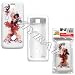 White with Brown Lady Stars Sparkle Design Silicone Skin Snap-On Cover Hard Case Cell Phone Protector for ZTE C78