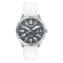 Fossil Men's AM4203 White Rubber Watch