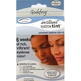 Godefroy Instant Eyebrow Tint Permanent Eyebrow Color Kit Eyebrow Makeup