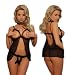 Sexy Negligee + String ! Erotik Dessous Reizwäsche Babydoll NEU!