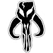 Search : Star Wars Boba Fett car bumper sticker decal 3" x 5"