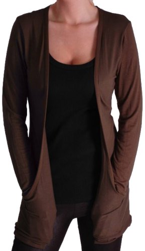 Produkt-Bild: EyeCatchClothing - Atlanta sehr leichters Wasserfall Style J&auml;ckchen Cardigan