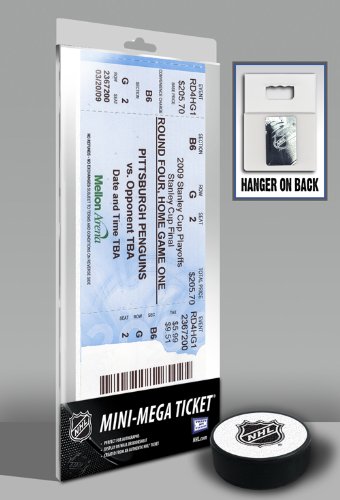 NHL Pittsburgh Penguins 2009 Stanley Cup Mini-Mega Ticket