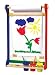 Kid's Multi-Color Wood Wall Mount Easel w/ Paper Roll