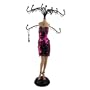 Cocktail Dress Jewelry Stand Purple Sequins 14.5"