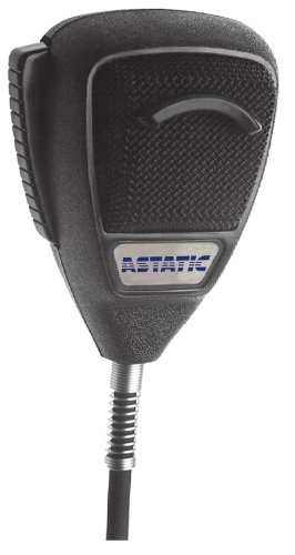 Astatic Noise-canceling Omnidirectional Dynamic Palmheld Microphone with Talk Switch