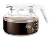 New - One All GL200W Universal 12-Cup Glass Coffee Replacement Carafe, White by Medelco