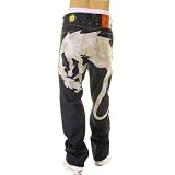 Yoropiko Silver Hungry Dragon denim jeans YORO2879
