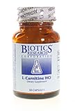 Biotics Research, L-Carnitine HCI 30 Capsules