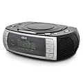 Akai ARC120BK Clock Radio CD Player Dual alarm -Black
