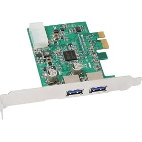 Sharkoon 4044951009909, PCIe, USB3.0, 5000 Mbit/s, Con cables, Win XP/Vista/7 (32-/64-bit)