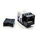 Beszin Cat.6 RJ45 110 Type Keystone Jack (10-Pack, Black)