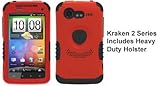 Trident Kraken II Case w/ Holster for HTC DROID Incredible 2, Red
