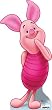 Piglet Life-Size Standup Poster