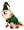Elf Dog Halloween Costume (Large)