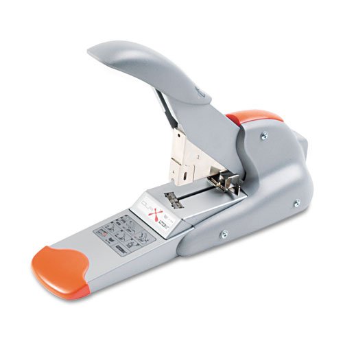 Rapid DUAX Heavy Duty Stapler, 2-170 Sheet using One Staple - Silver/Orange 73138