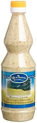 Life In Provence Whole Grain Mustard Dressing, 16.9-Ounce Plastic Bottles (Pack of 4)