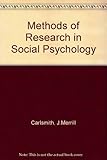 Methods of research in social psychology