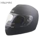 Advanced Hawk Black Flat Full Face Motorcycle Helmet