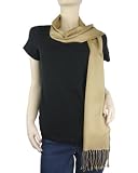 Pashmina/Silk Scarf Gold