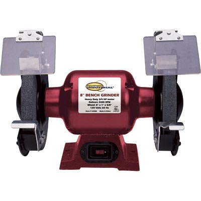 - Northern Industrial Bench Grinder - 8in. 3/4 HP, 3.6 Amp
