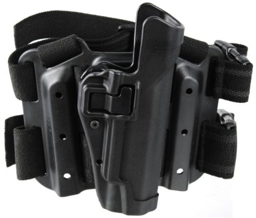 Blackhawk Black SERPA Level 2 Tactical Holster 430506BK-R
