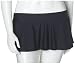 Speedo Women's Aquatic Resort Lycra Solid Flare Skirt Swimsuit Bottom, Navy, 10