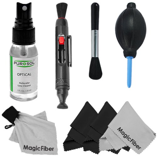 Professional Cleaning Kit for DSLR Cameras (Canon, Nikon, Pentax, Sony