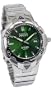 Spider-Calendar, Green Dial, Stainless Steel Band