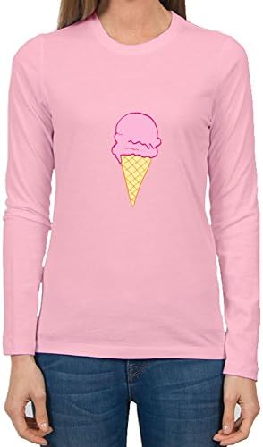 Erikalucas Pink Custom Different Vogue Ice Cream Cone T-shirt/women Medium