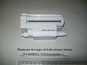 Replacement energy saving security & pir flood light bulb. R7s 118mm