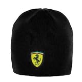 Ferrari Black Classic Beanie