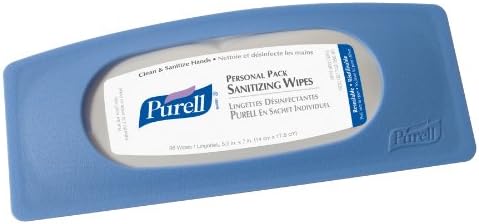 Purell 9035-24 Personal Sanitizing Wipe, 36 Count Resealable Pack (Pack of 24)