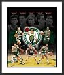 Larry Bird, Kevin McHale, Robert Parish, Danny Ainge and Dennis Johnson Boston Celtics NBA Framed 8x