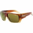 Arnette Heavy Hitter Men's Polarized Sports Sunglasses w/ Free B&F Heart Sticker Bundle - 351/T5 Gradient Brown/Brown Gradient