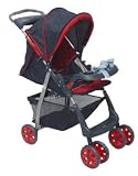 Dream On Me Inc. 455 RB-Recline Stroller With 2 Trays