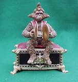 PHANTOM OF THE OPERA MOVING MONKEY MUSIC BOX