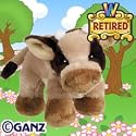 WEBKINZ BROWN COW BRAND NEW SEALED TAG