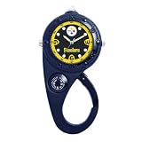 NFL Kids' ST0076 Pittsburgh Steelers "All Star" Black Clip-On Watch