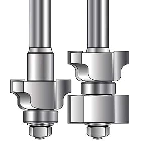 MLCS Window Sash Router Bit Matched 2 Bit Set