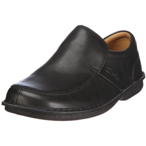 Clarks Sentry Slip 20323604, Herren, Slipper, Schwarz(BlackLeather), EU 45(UK 10.5) Preisvergleich