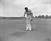 1938 photo Golf course grass now dyed green for nervous putters. Washington, D.C., Aug. 5. Nervous g