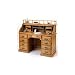 Classic Roll Top Desk Plan (Woodworking Plan)