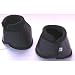 Milepost Medium Bell Boot For Horses, Premium Black