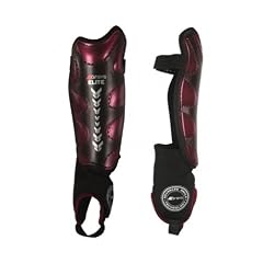 GRAYS Elite Schwarz/Rot Hockey Schienbeinschoner