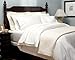 Amazon Brand – Pinzon 400-Thread-Count Hemstitch Egyptian Cotton Pillowcases - Standard, Eggshell (Set of 2)