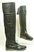 Tamaris Leder Overknee Stiefel schwarz