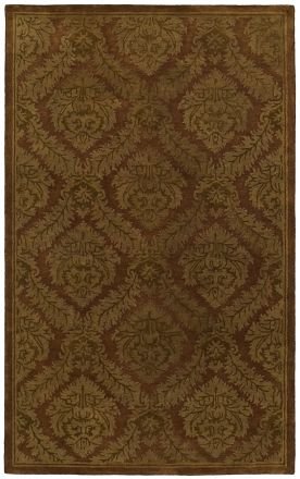 Kaleen 7206-67 Magi Golan Heights Copper Contemporary Rug Size: 3'6