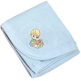 Precious Moments Thermal Baby Blanket in Blue by 
